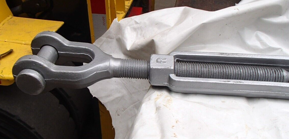 2" X 24" Jaw & Jaw Turnbuckle Galvanized