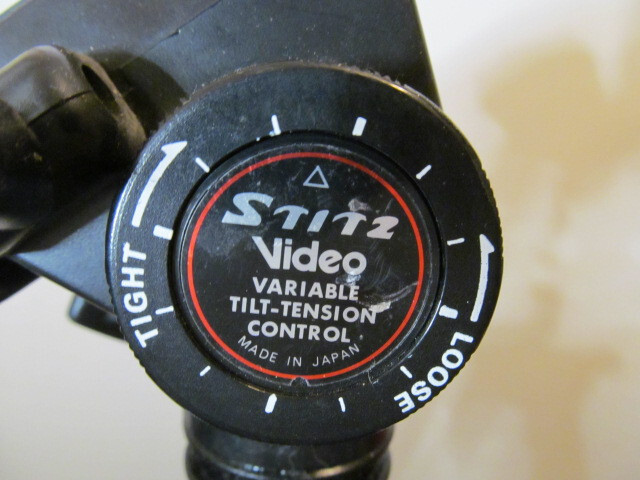 Stitz Video CV550DXQ Tripod with Variable Tilt-Tension Control Head
