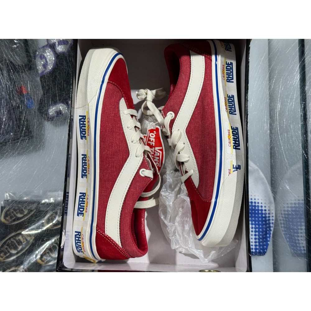 Vans Bold Ni -Rhude Red Size 7
