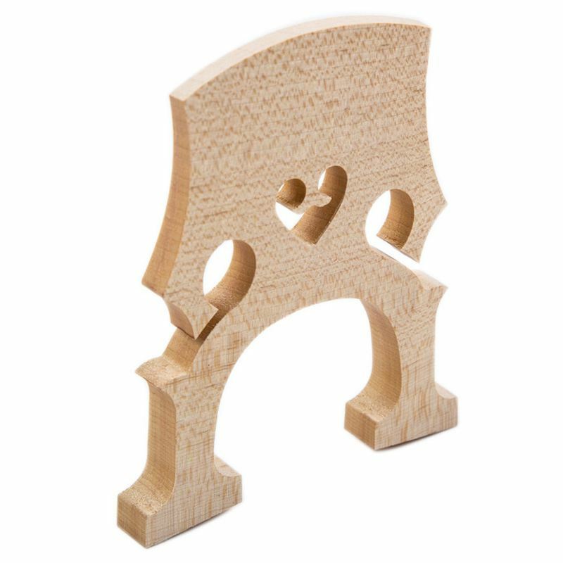 10pcs 1/8 Cello Bridge maple wood