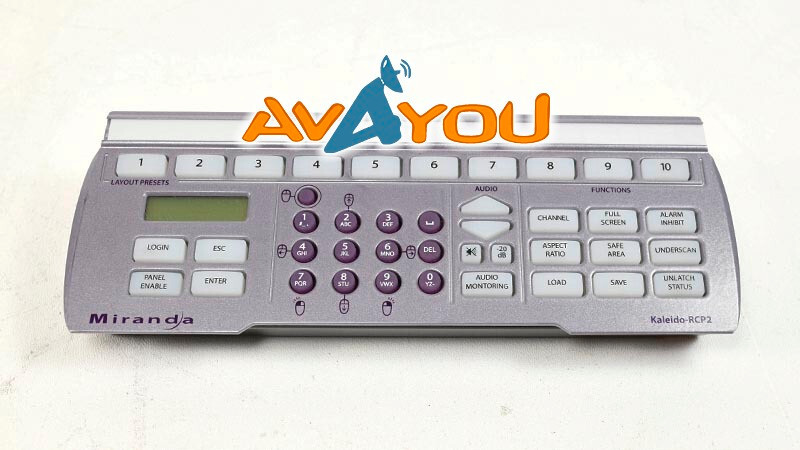 Miranda Kaleido RCP2 Remote Control Panel For Kaleido-X System