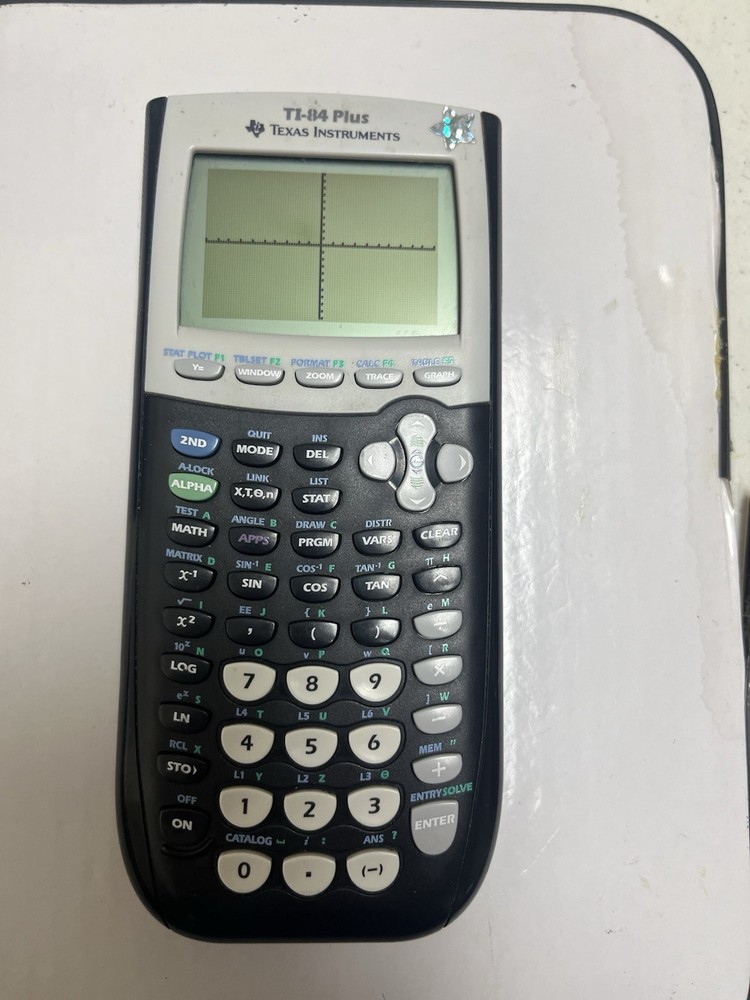Texas Instruments TI-84 Plus & TI-83 Plus Graphing Calculator Working