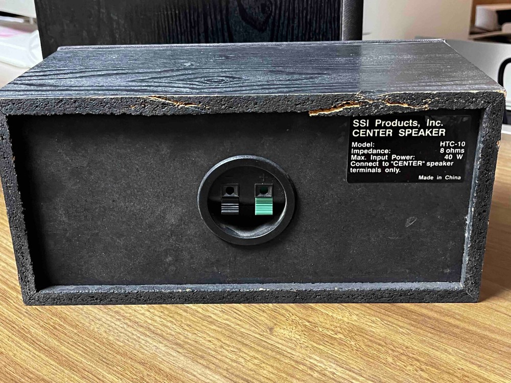 SSI Speaker System (Sub woofer, Center, Front) - 3 piece