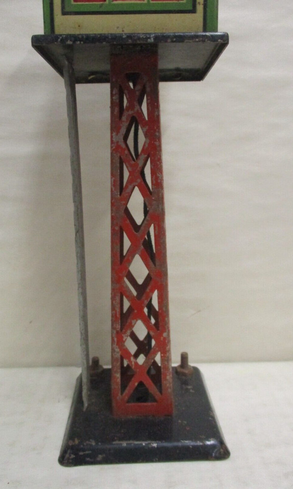 Vintage Marx #413 O Scale Lighted Switchman Yard Tower for Model Train Set