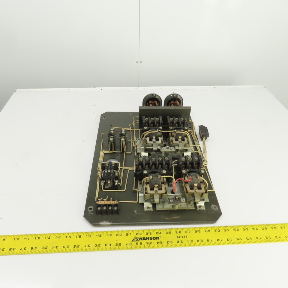 Hardinge AHC Automatic Chucker Electrical Control Motor Starter Panel