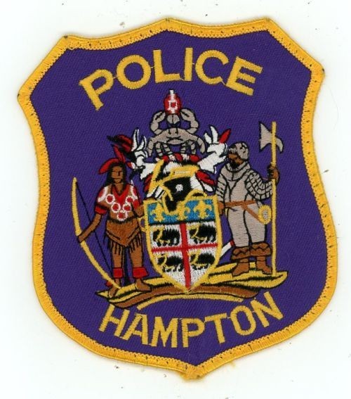 VIRGINIA VA HAMPTON POLICE NICE SHOULDER PATCH SHERIFF