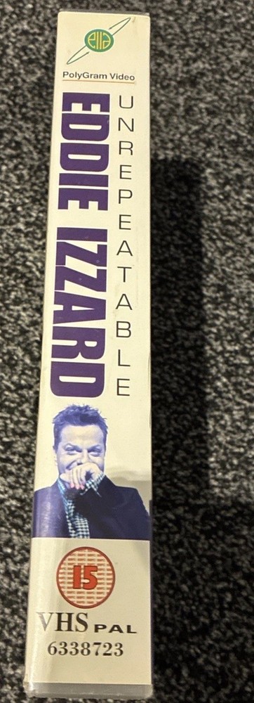 Eddie Izzard Unrepeatable VHS