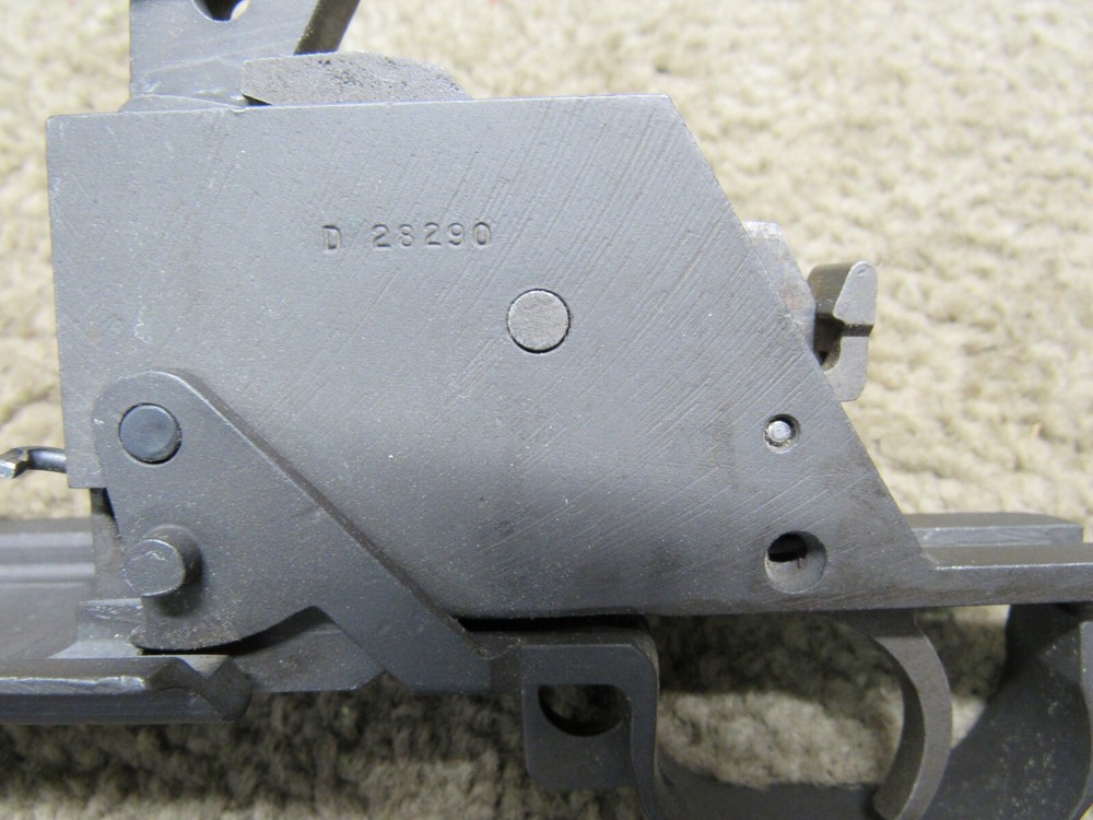 US M1 Garand Early Gas Trap Trigger Group Complete