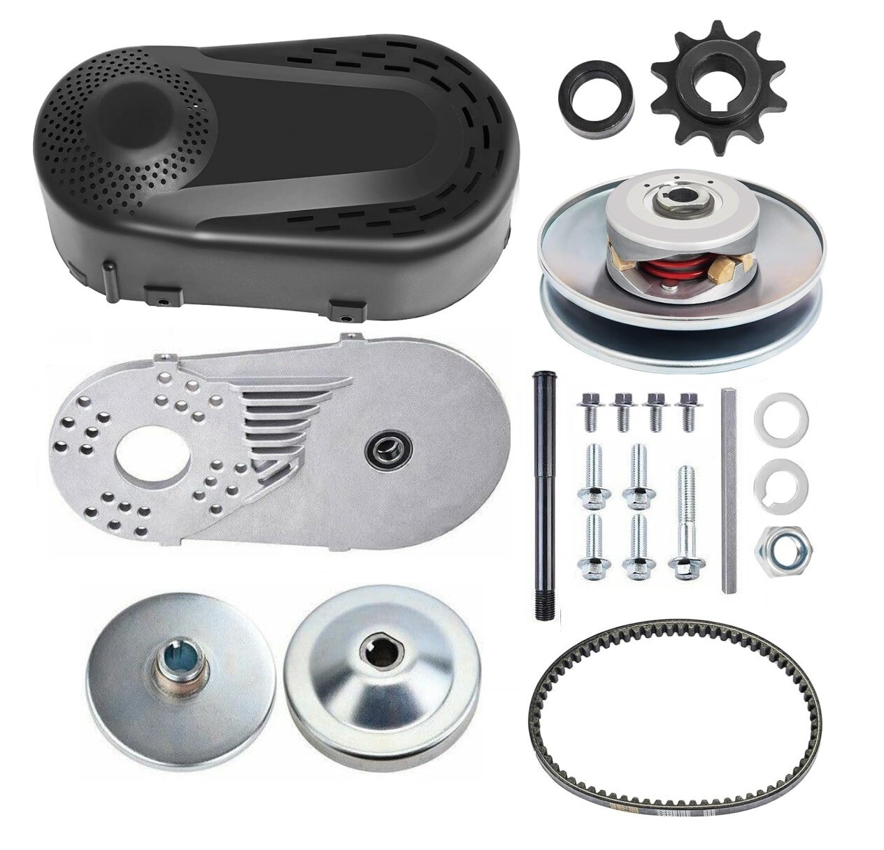 GO KART TORQUE CONVERTER KIT CLUTCH 3/4" COMET TAV2 30-75 218353A 12T #35 10T 41