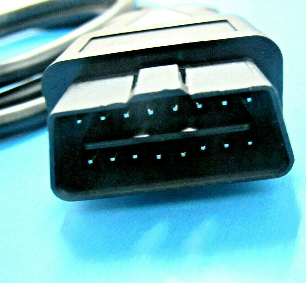 5FT OBD2 OBDII Data Cable Compatible with ANCEL X7 Diag Scanner Code Reader Tool