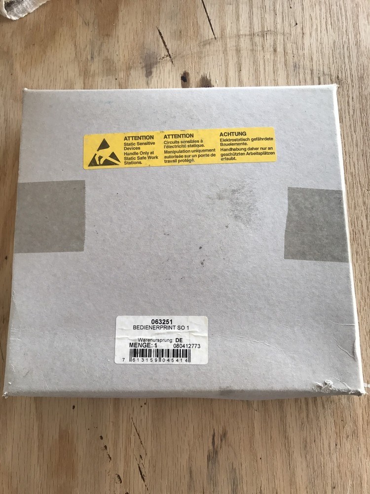 Schaerer Ambiente, Verismo Print/Display Board