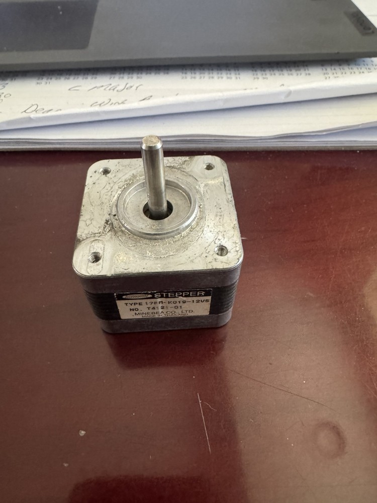 NORITSU  MINEBEA STEPPER  MOTOR 17PM-K019-12VS