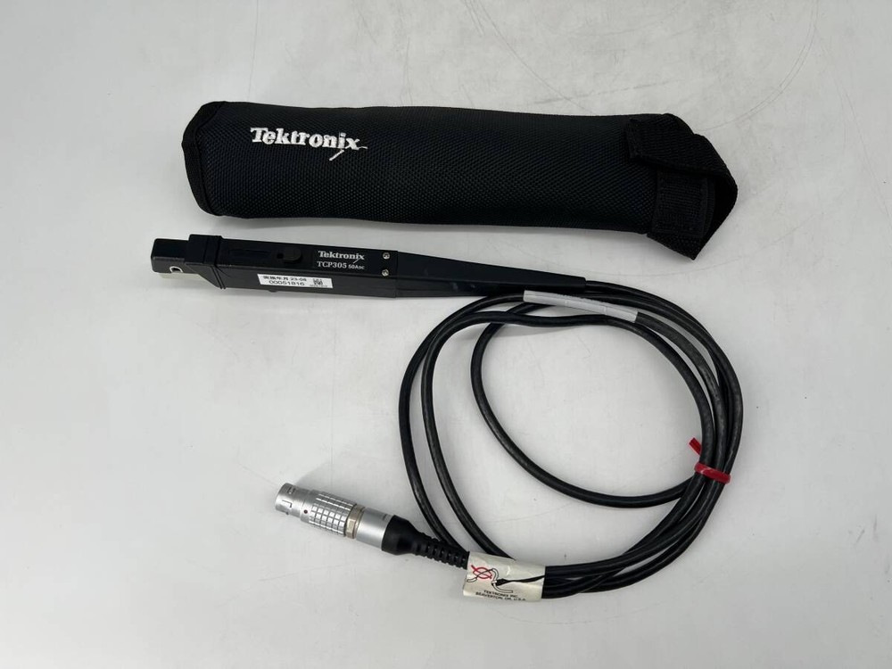 TEKTRONIX TCP305 CURRENT PROBE WITH CASE EXCELLENT CONDITION TESTED WORKING