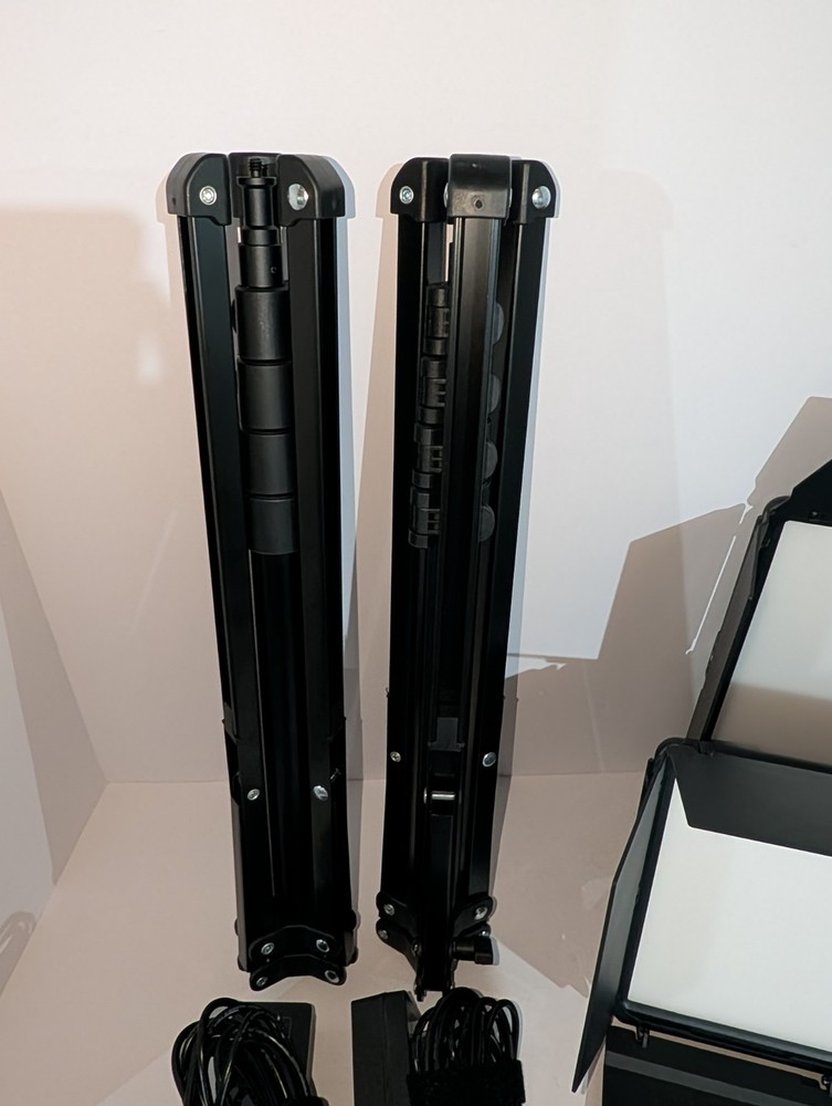 Lume Cube Studio Panel 2-Point Lighting Kit | Edge Lit LED Bicolor Light Pane...