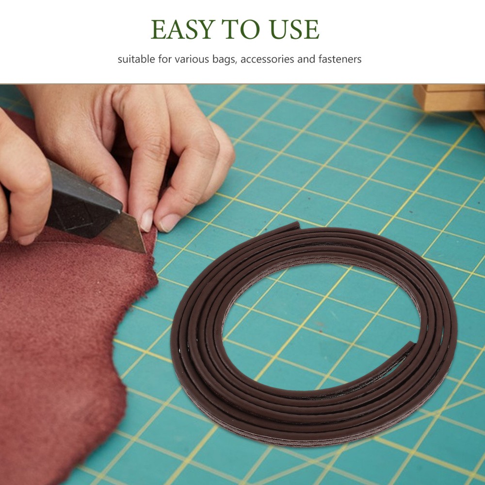 8 Pcs Handmade Rope Craft Making Pu Bracelet Beading Thread
