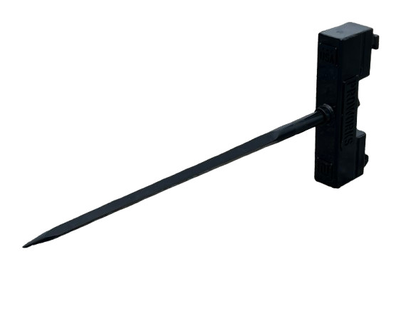 49-inch Hay Bale Spear Attachment for Class II ITA Pallet Fork