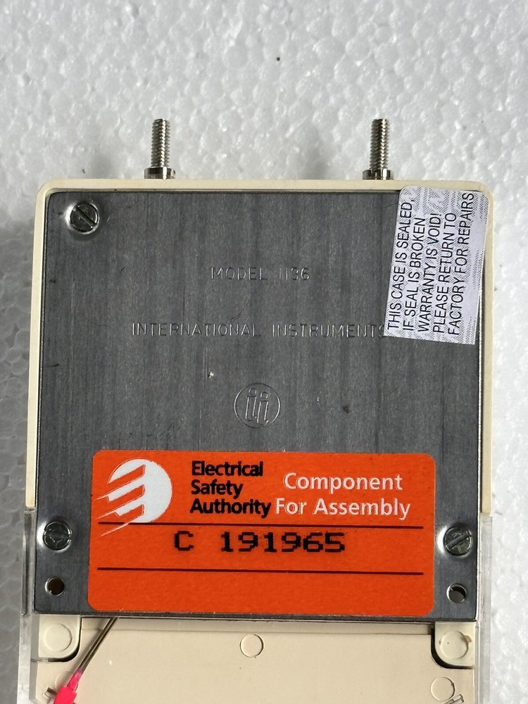 Internacional Instruments Model 1136 0-6.72IN