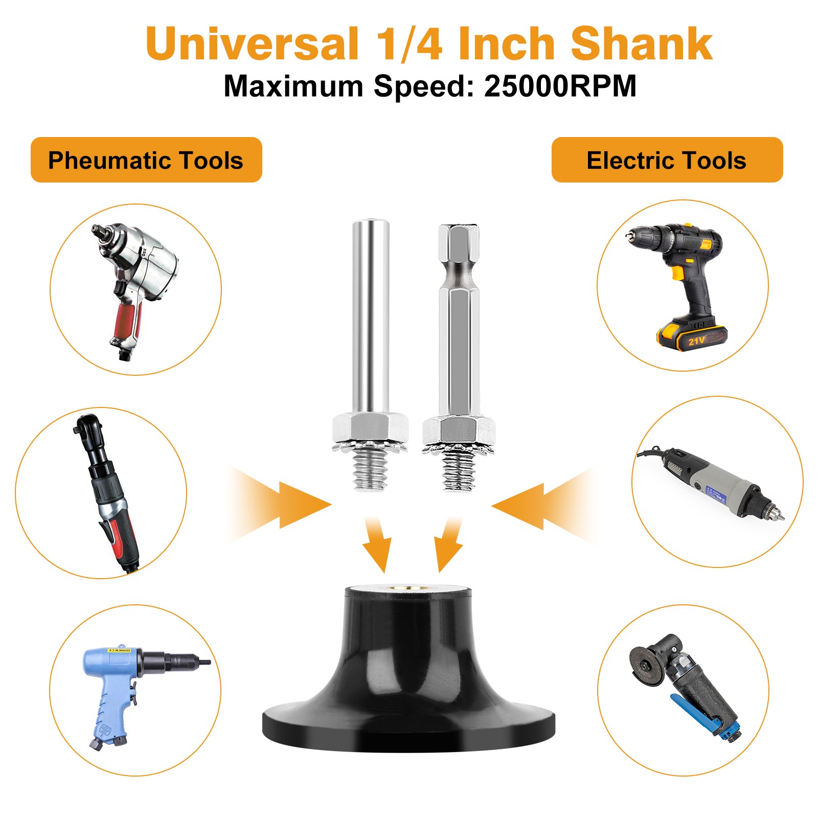 52PCS 2 inch 36 Grit Zirconia Roll Lock Die Grinder Quick Change Sanding Discs