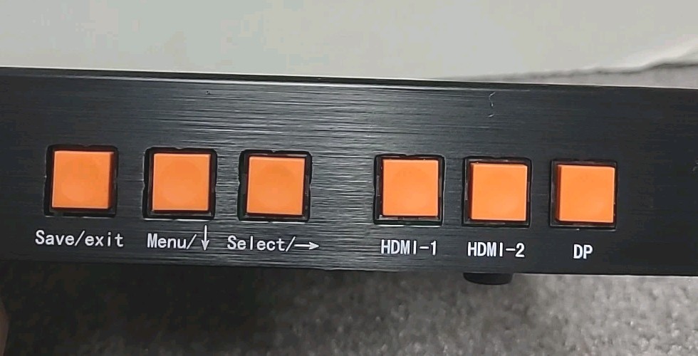 4K Video Wall Controller 1x4 HDMI Display Splitter Processor w/ PSU & HDMI Cable