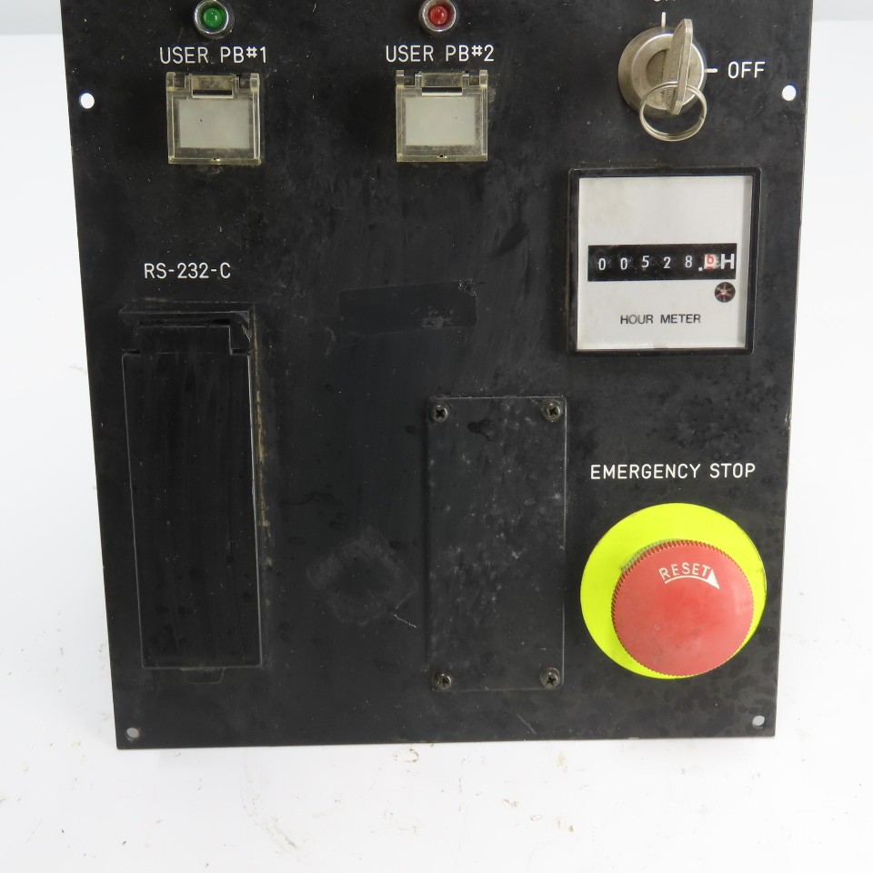 Fanuc A05B-2051-C125 Operator Interface Control Panel W/E-Stop Hour Meter