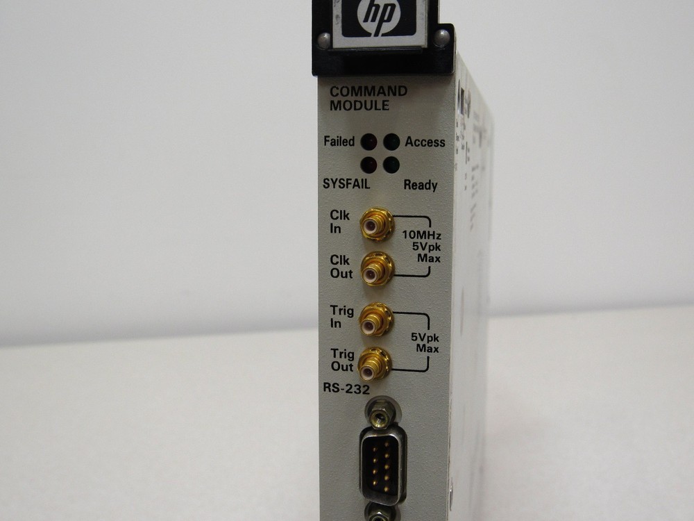 HP Agilent E1406 VXI HP-IB Command Module C-Size