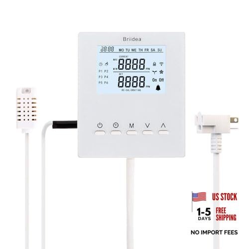 CO2 Controller and Monitor, Day and Night Programmable CO2 Controller with