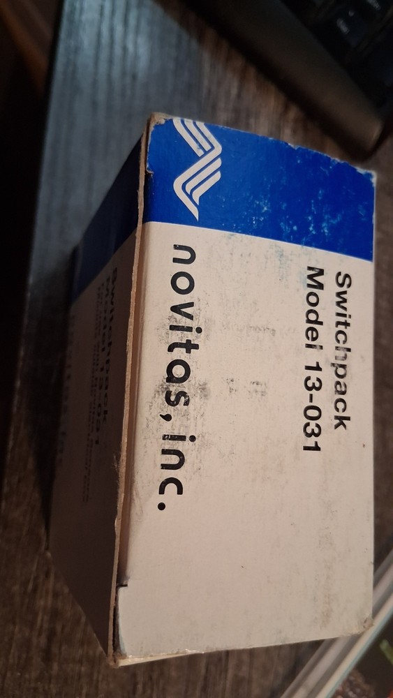 Novitas Switchpack Model 13-031 Class 2 Power Supply