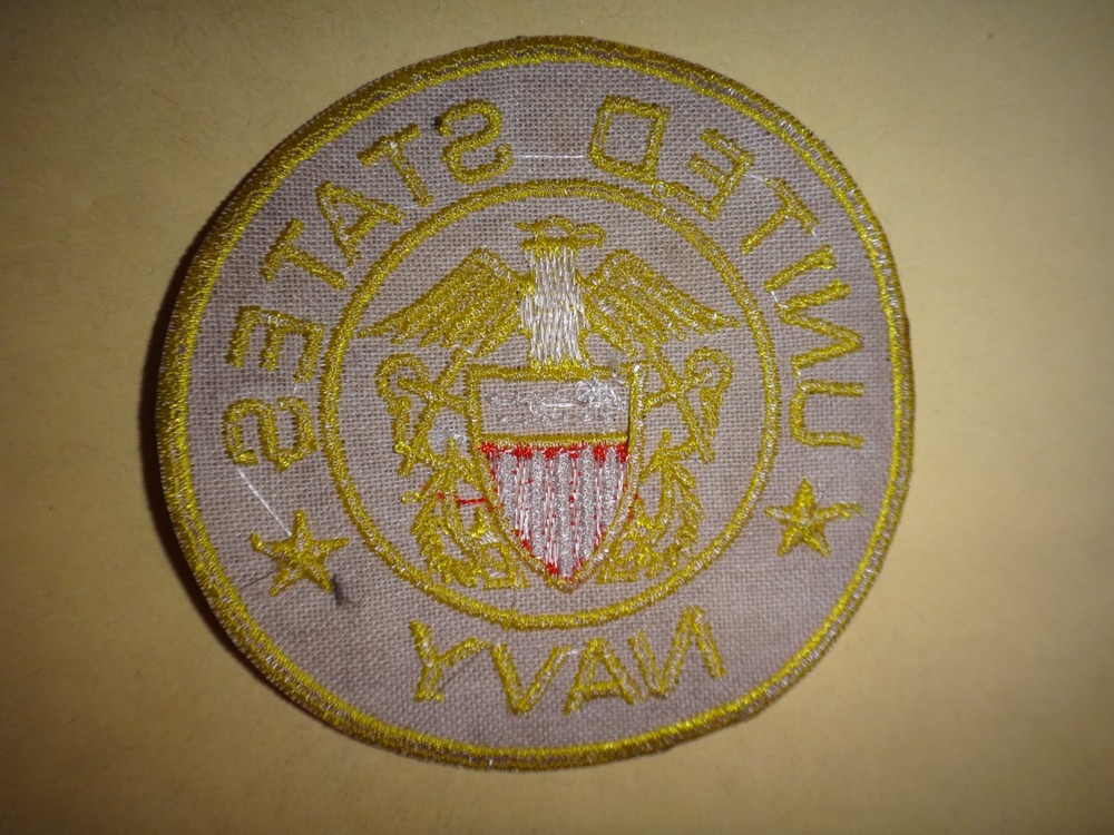 Vietnam War UNITED STATES NAVY Machine Embroidered Patch