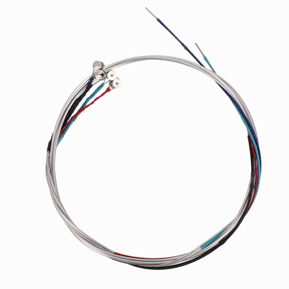 3/4 4/4 Nickel Silver Wound Violin Strings Set Silver