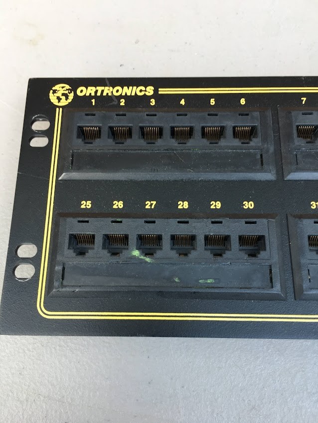 Ortronics Model 48-Port Patch Panel CAT5