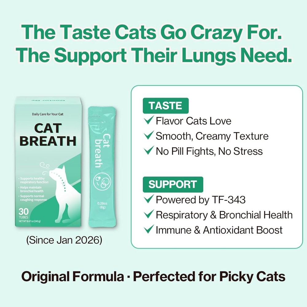 Cat Bronchial Support Paste - Immune Boost Formula
