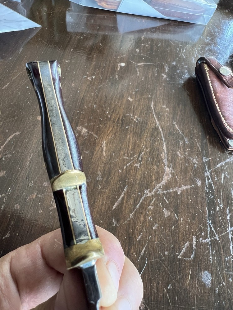 Enedino De Leon 4 “ Fighter ( SV ) Stamp , Custom Sheath