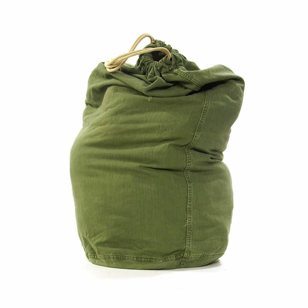US Army BARRACKS BAG OD Green 100% Cotton Large Laundry Bag Military USGI
