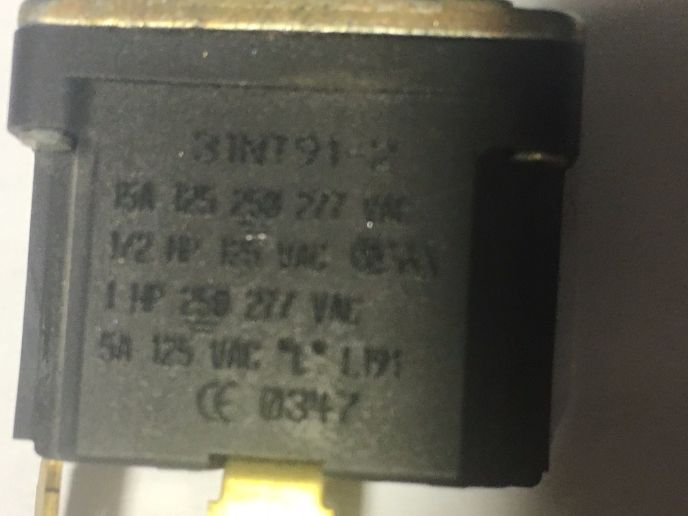 GE MICRO SWITCH #31NT91-2
