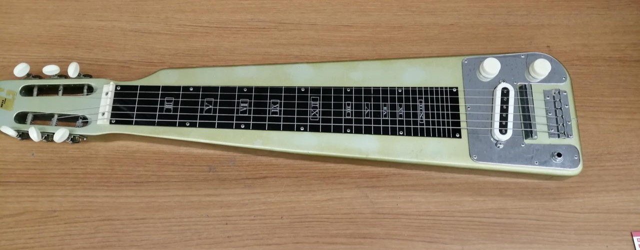 GUYATONE HG-56B Electric Steel Guitar Hawaiian 6-Strings Rare