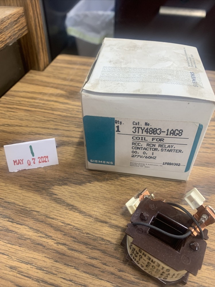 Siemens Replacement Coil 3ty4803-1ag8