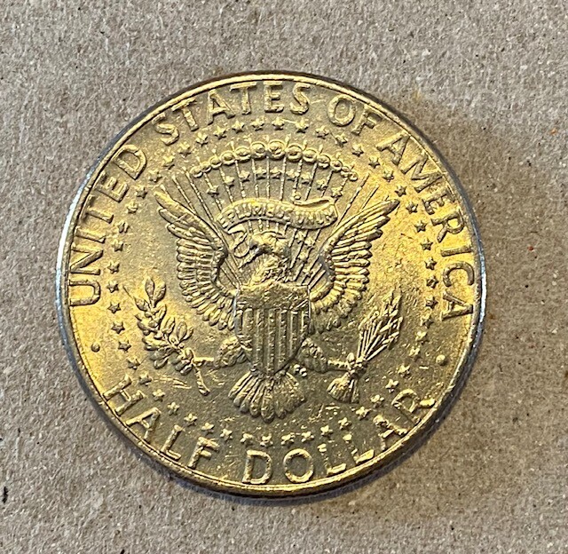 1995-P 50C Kennedy Half Dollar