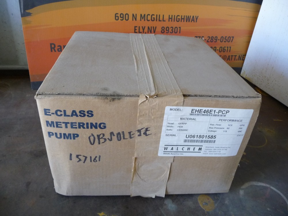 Walchem E Class Metering Pump EHE46E1-PCP