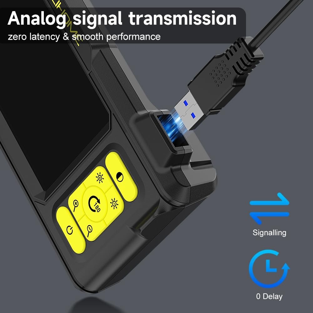 Endoscope Camera with 8 LED Lights