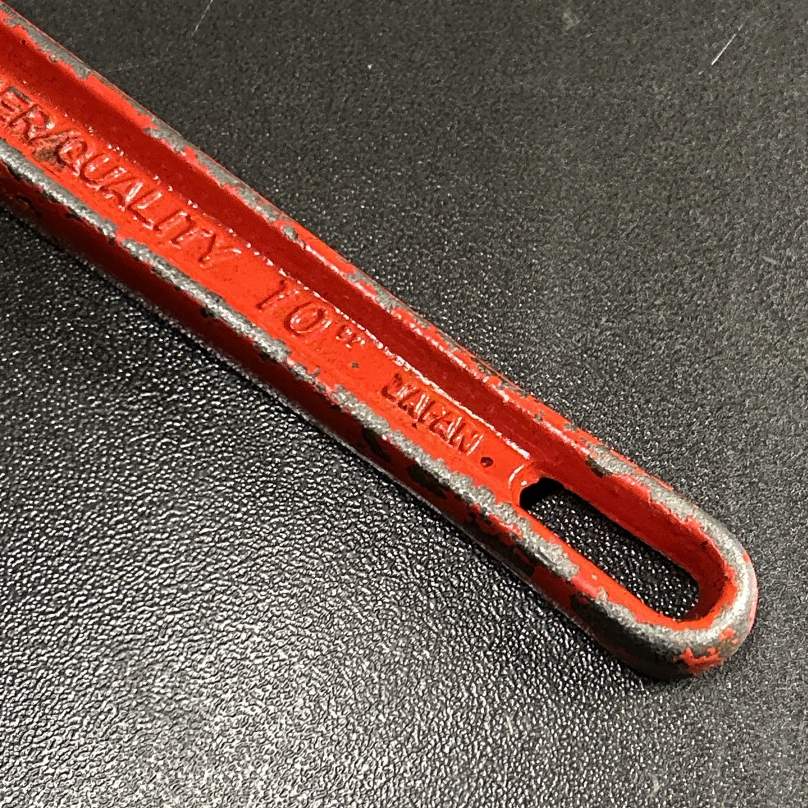 FULLER 10" PIPE WRENCH SUPER QUALITY STRAIGHT HEAVY DUTY MADE JAPAN VINTAGE