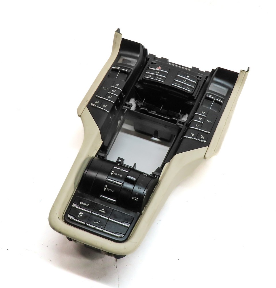 2012 PORSCHE CAYENNE (958) FRONT CENTER CONSOLE MULTIFUNCTION CONTROL PANEL