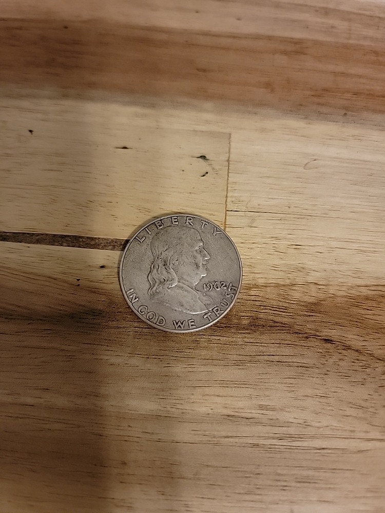 1962 50C Franklin Half Dollar