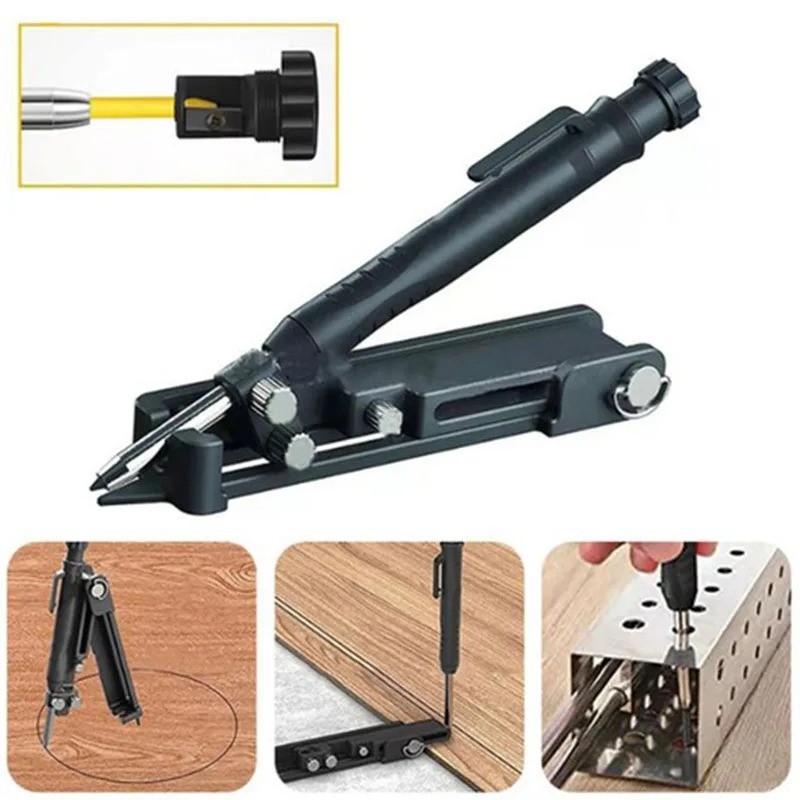 Multi-Functional Woodworking Scriber - Precision Marking Tool