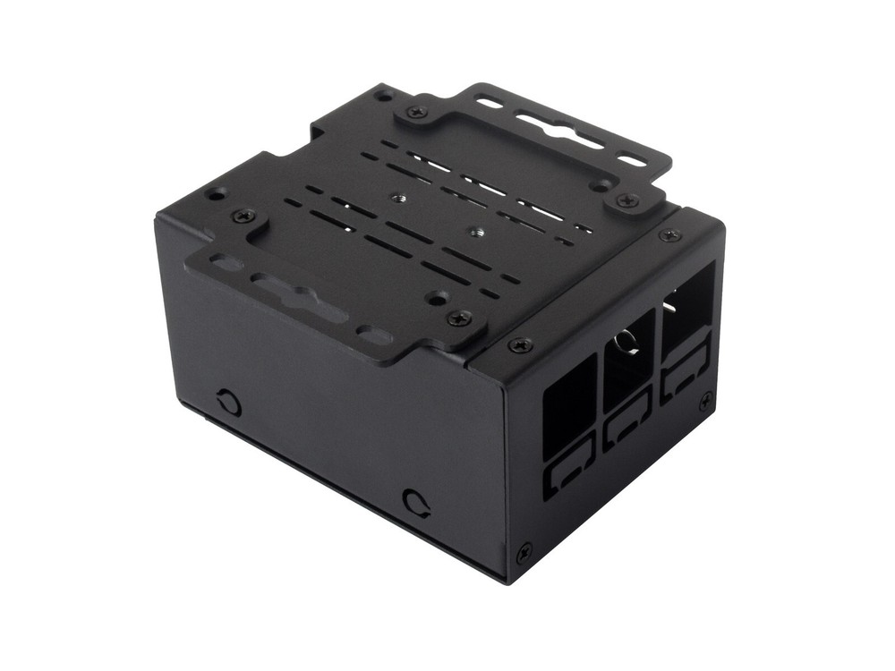 Waveshare Industrial Grade Metal Case D for Raspberry Pi 5 Larger Internal Space