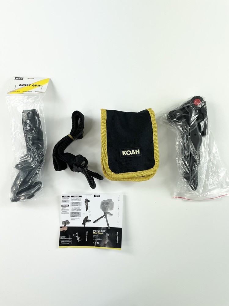 Koah Holster Camera Case and Accessory Bundle for DSLR, Mirrorless, & Camcorders
