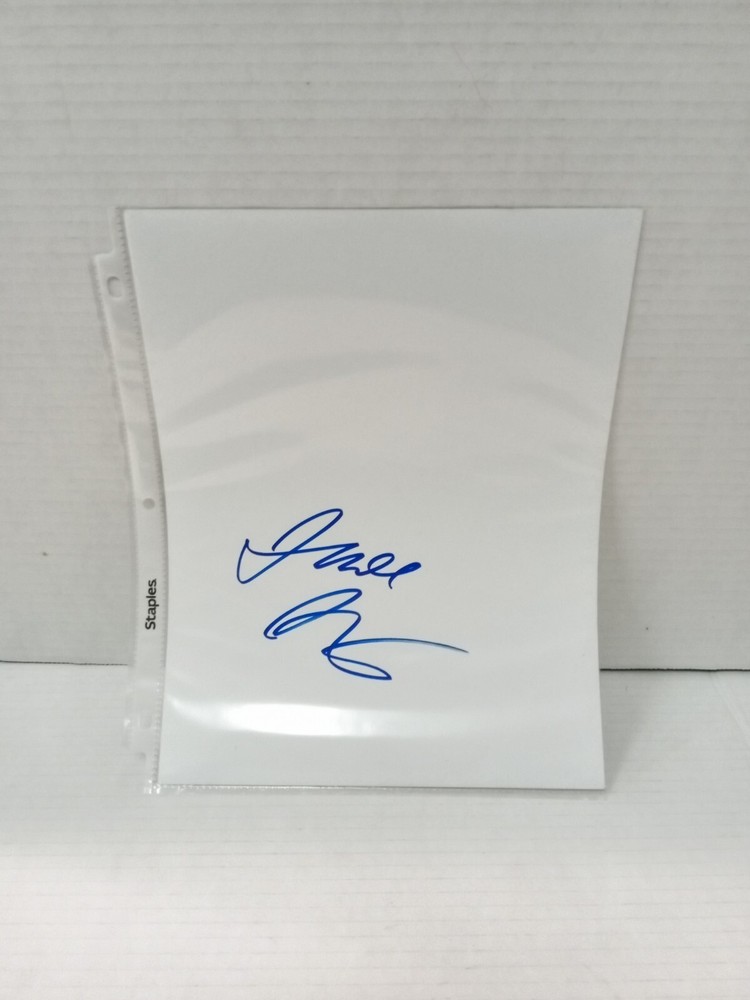 Judd Apatow Autograph Signed Blue Ink