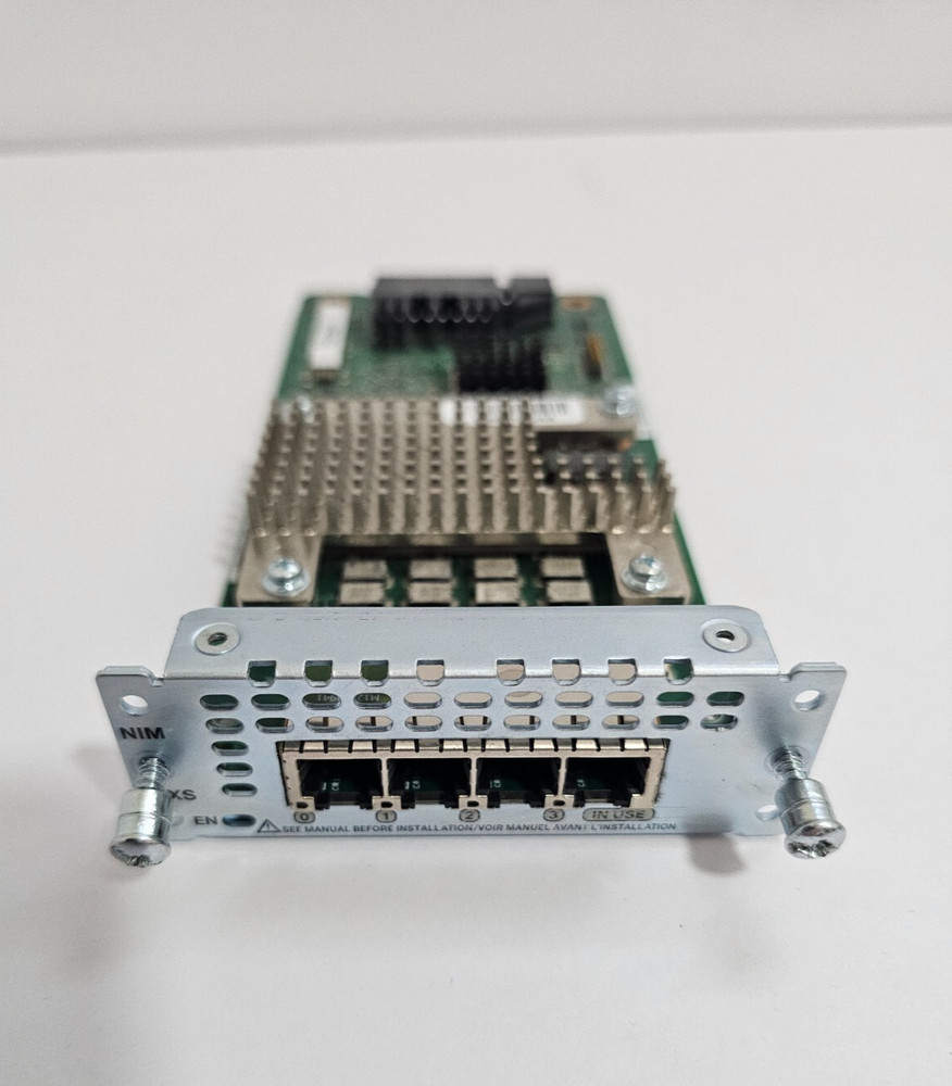 Cisco NIM-4FXS 4-Port Network Interface Module - FXS, FXS-E and DID