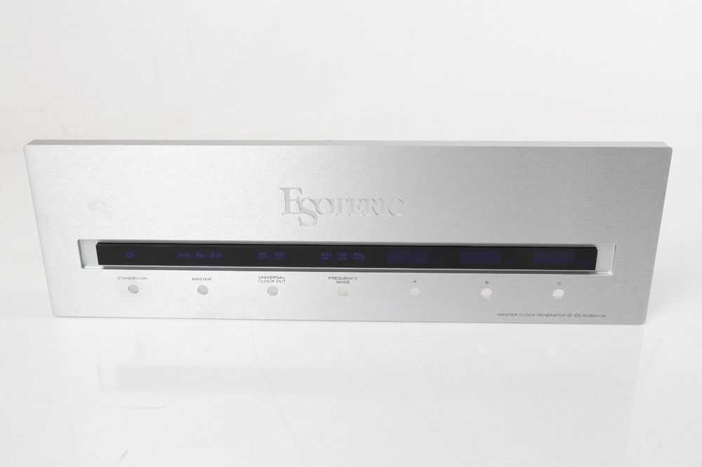 Esoteric G-0s Rubidium Master Clock Generator Front Faceplate Panel OEM