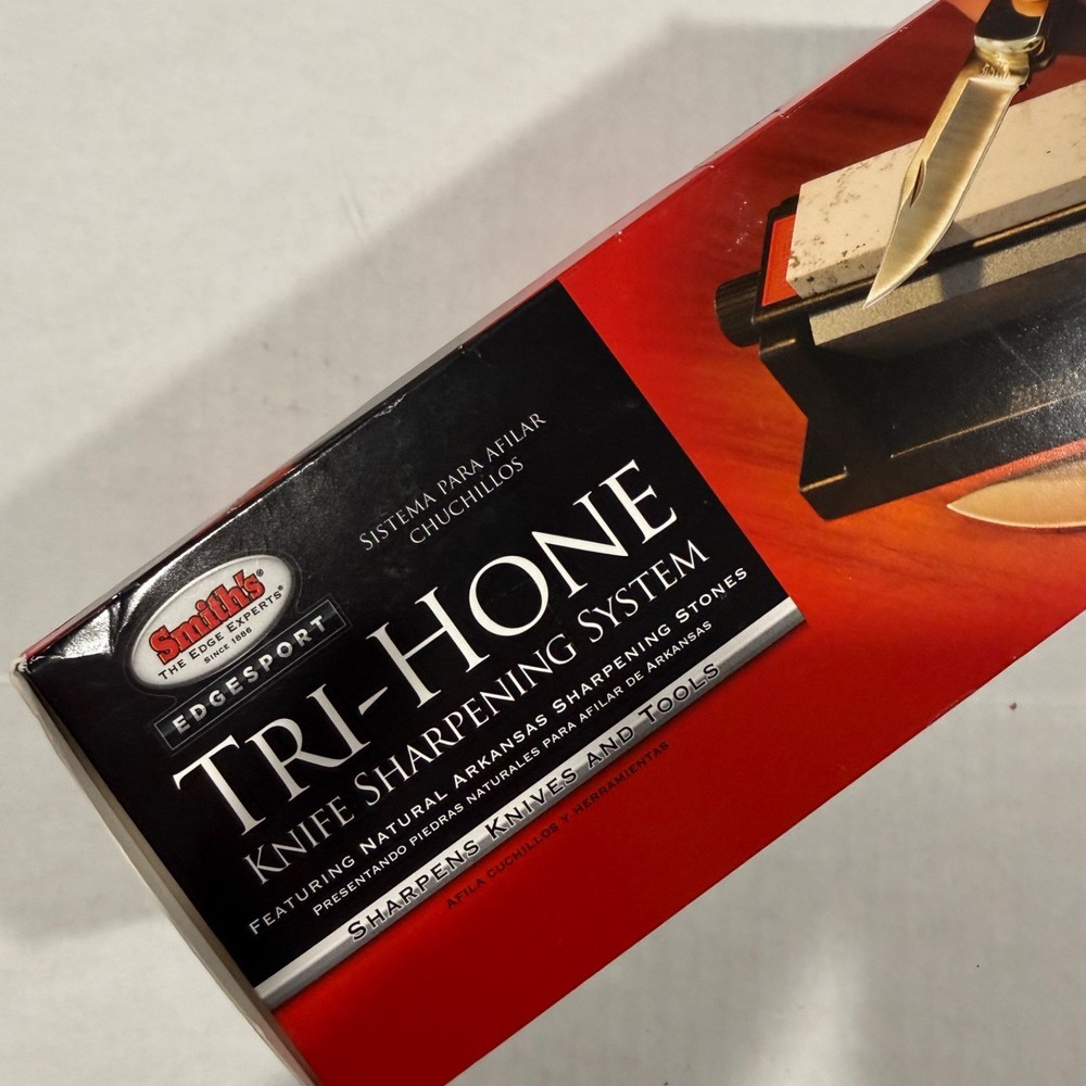 Smith’s Tri-Hone Sharpening System For Knives & Tools TRI6