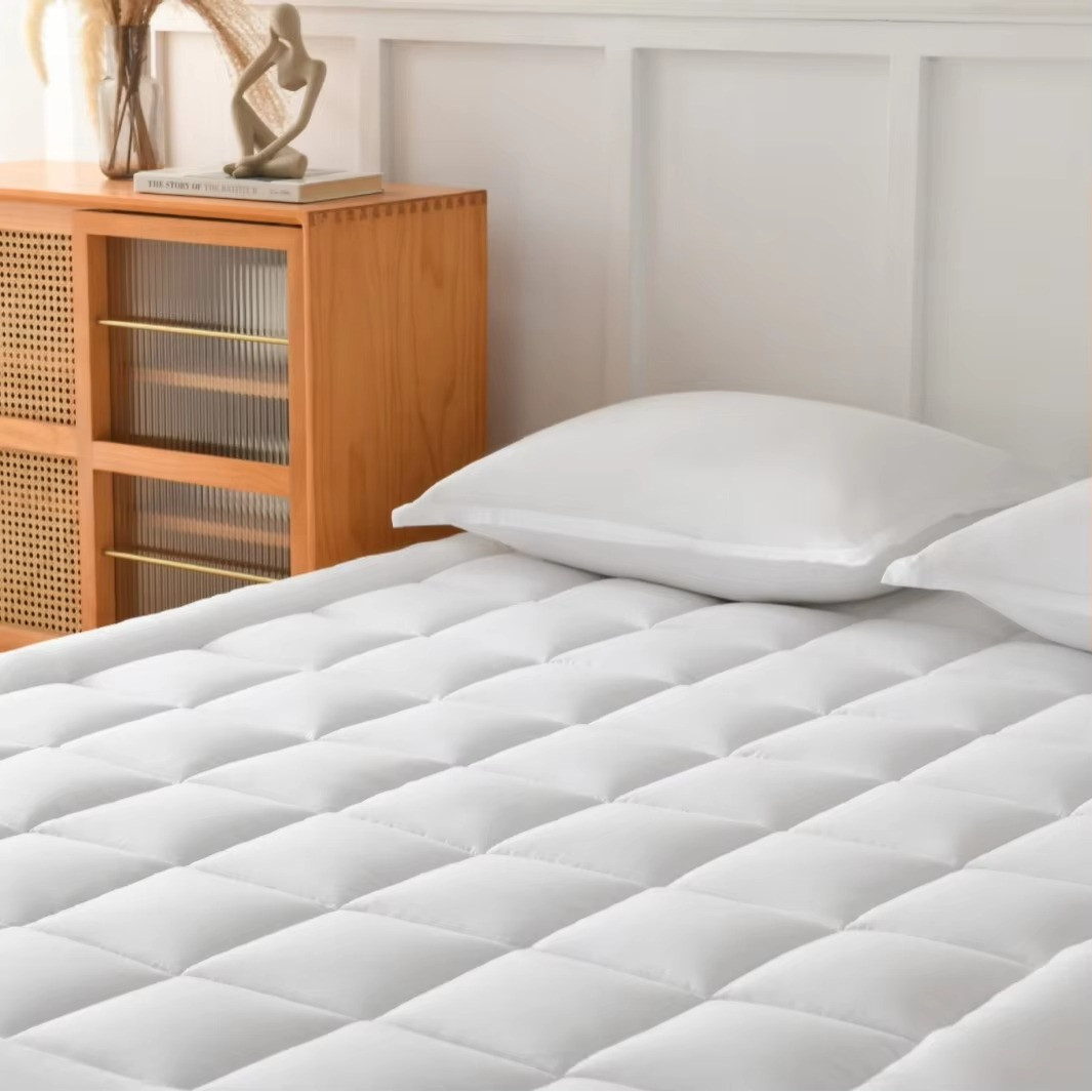 4 Inches Thick Mattress Topper Quilted Cooling Mattress Topper Pad